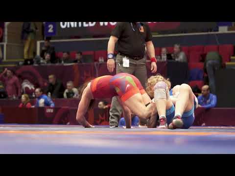 Alla CHERKASOVA (UKR) defeats Iryna Petrovna NETREBA (AZE) - European Championships 2019