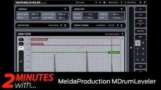 Video thumbnail for MeldaProduction's MDrumLeveler VST/AU plugin in action! by Computer Music