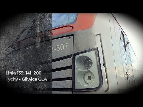 CabView - Linia 139, 141, 200 - Tychy - Gliwice. "Vectron", 2022r. /1440pHD/