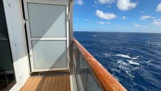 Carnival Pride View from Balcony 6190