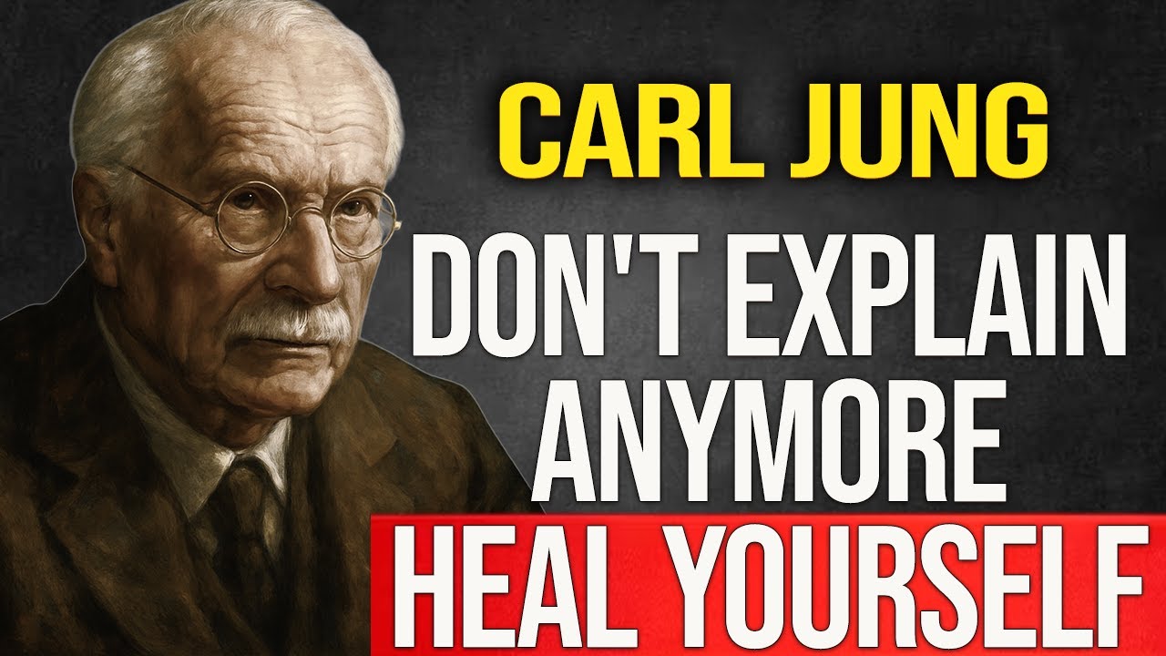 Stop Explaining Yourself, Healing Begins When You Be Silent and Choose Yourself - Carl Jung