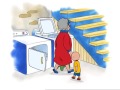 Caillou 4x11 Poniendo Lavadoras Caillou En Español