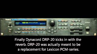 Video thumbnail for Roland JV-1080 T.C-Finalizer, Ensoniq DP/4 then Dynacord DRP-20 step by step by Syntza