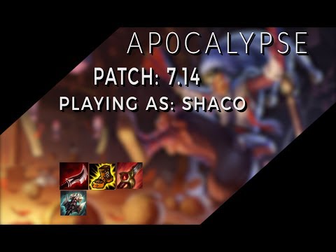 AP0CALYPSE Patch 7.14 Shaco Jungle Diamond 1 | League Of Legends
