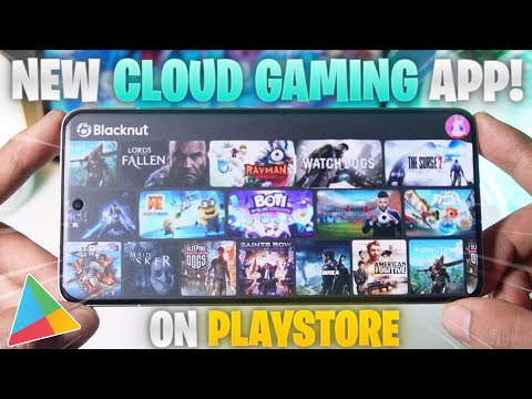 I Found A *SECRET* Cloud Gaming App on Playstore 😱 | Blacknut Cloud Gaming 🎮