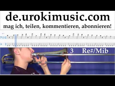 Posaune Lernen P!nk - What About Us Tabulatur Teil#1 Übungen um-i995