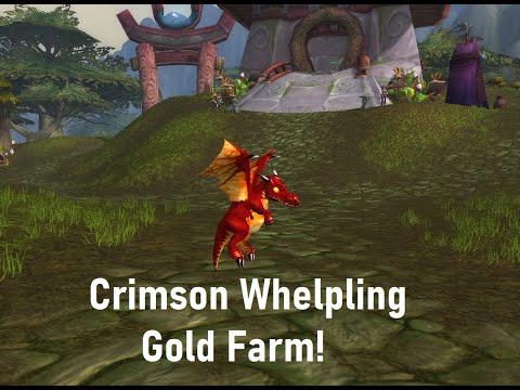 WoW Shadowlands 9.2.5 - This Semi-AFK Gold Farm is 30K/HR! Crimson Whelpling Gold Farm Guide!