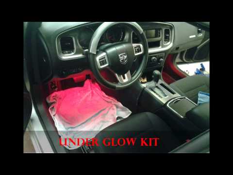Custom lights 2011 Dodge Charger (ORACLE DEMON EYES)