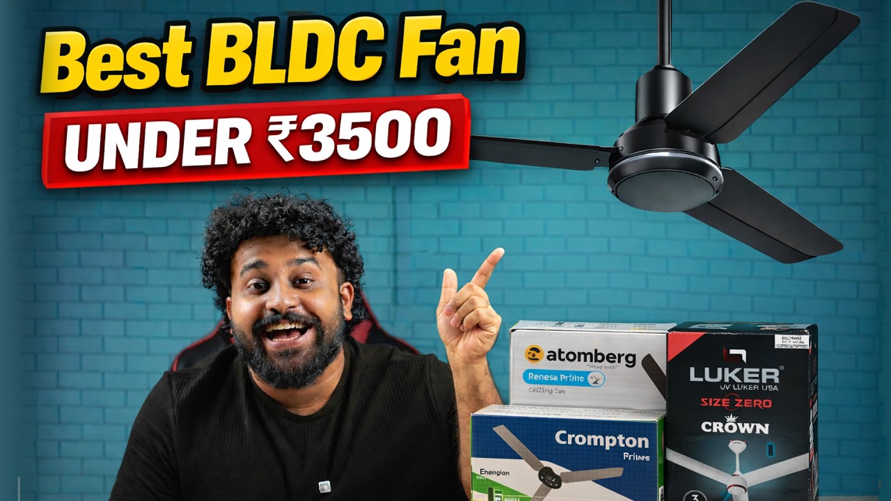 Best BLDC Fan under 3,500 Rupees