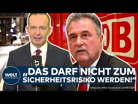 TARIFSTREIT: "Kommen hier nicht weiter!" Bundesverkehrsminister Wissing appelliert an GDL und Bahn!