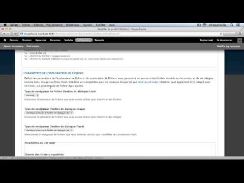 comment installer ckeditor dans drupal