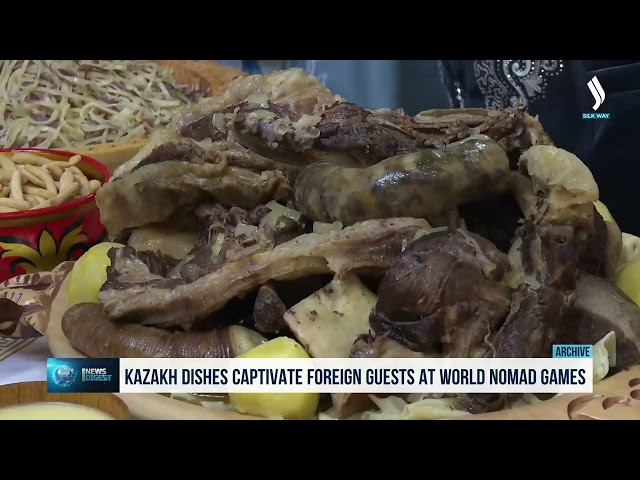 Kazakh dishes captivate foreign guests at World Nomad Games