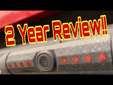 My 2 Year Aftermarket License Plate Bracket Backup Camera Review