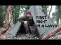 First Night In A Lavvu