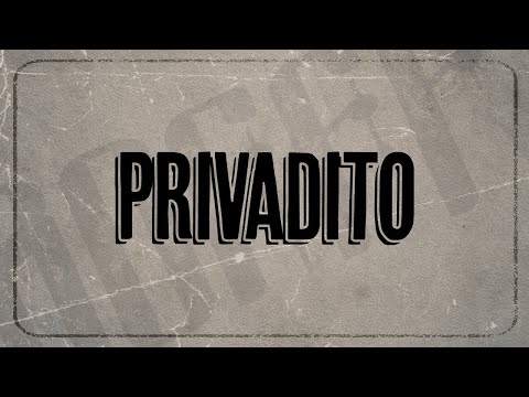 Kevin Roldan - Privadito (Lyric Video)