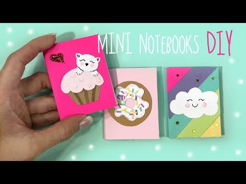 DIY Cute Mini Notebooks