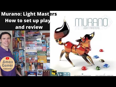 How to set up, play and review Murano: Light Masters by * AmassGames * 