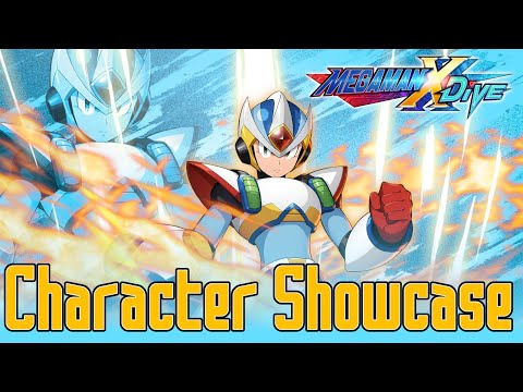 Second Armor X 5* Character Showcase - Mega Man X DiVE
