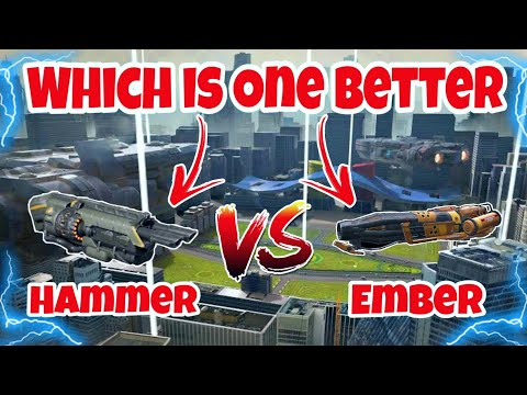 [WR]🔥Hammer VS Ember Weapon Comparison |War Robots|