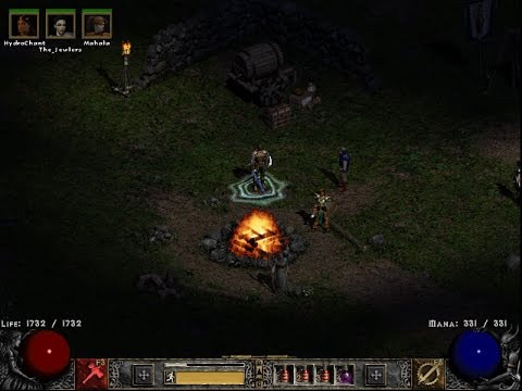 Diablo 2 Crafting Hit Power Gloves (Example)