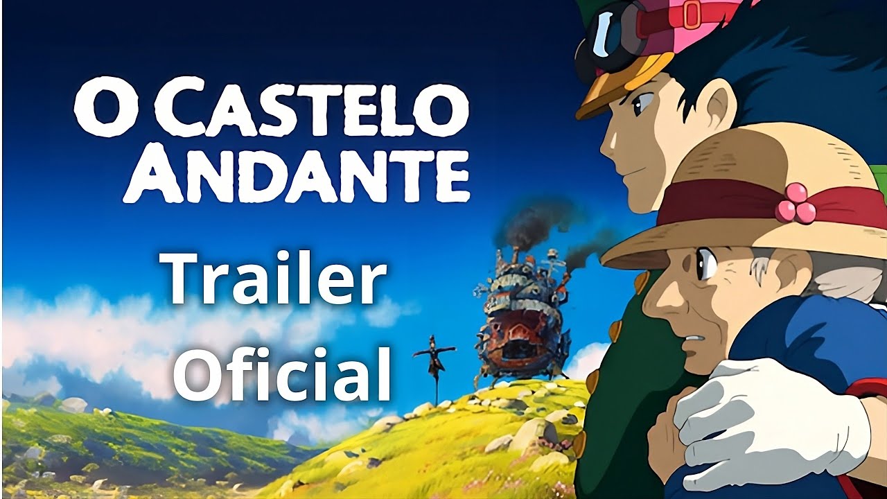O Castelo Andante (2004) - Trailer Oficial (Áudio PT-PT)