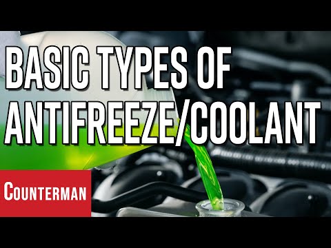 Understanding the Basic Types of Antifreeze/Coolant