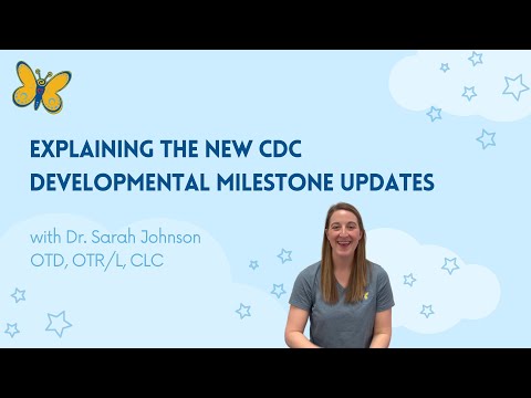 Pediatric Therapist Explains the CDC Developmental Milestone Updates