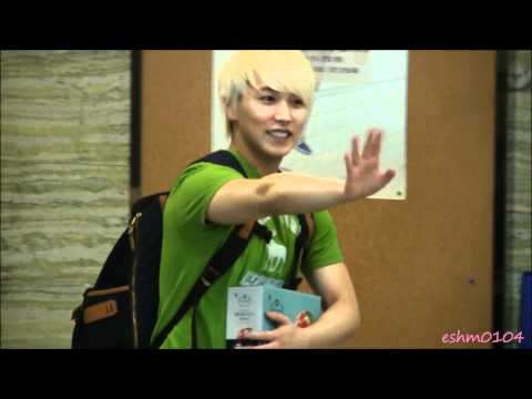 [Fancam]120626 Sungmin,Ryeowook after the Sukira