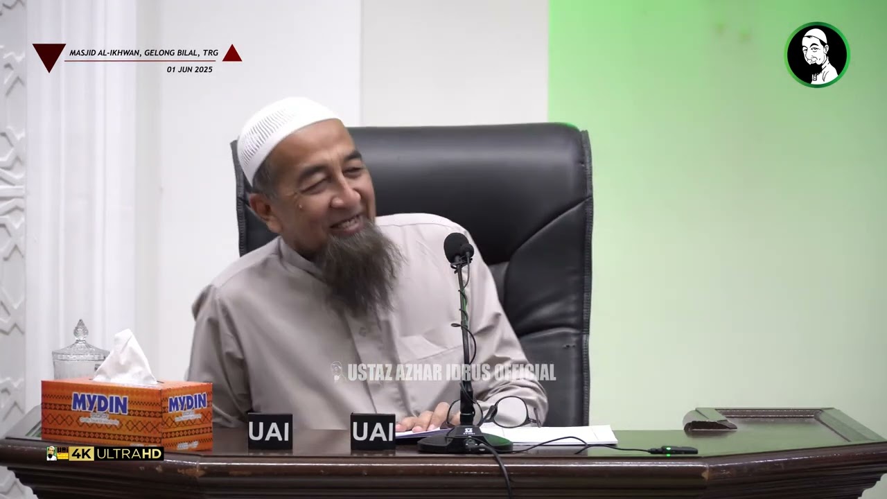 🟡 Koleksi Kuliah Ustaz Azhar Idrus | Masjid Al-Ikhwan, Pasir Panjang | 4K