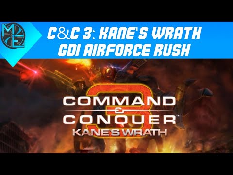 C&C3 - KW - GDI Light and Quick Airforce Rush Tactics