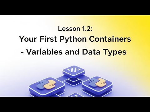 Lesson 2 Python Variables And Data Types Tutorial For Beginners 2025 Learn Python Lesson