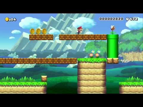 +WORLD 6-2　盆地をこえて　Basin by kensan - SUPER MARIO MAKER - NO COMMENTARY 1ax