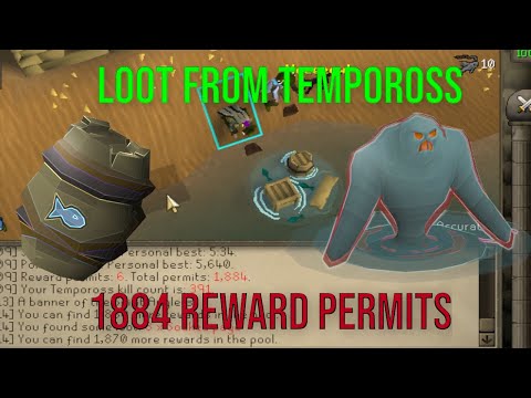 Loot from 40 Hours at Tempoross, 45-82 Fishing