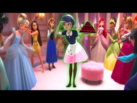 Disney Princesses VS Maid MARINETTE Miraculous Ladybug VS Wreck it Ralph 2  [ EXCLUSIVE ]
