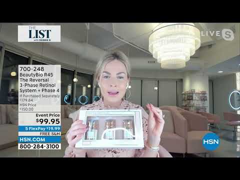 BeautyBio R45 The Reversal 3Phase Retinol System + Phase...