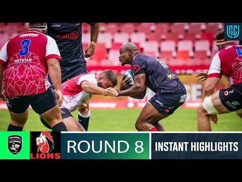 Sharks vs Lions | Half-time Highlights | Round 8 | United Rugby Championship