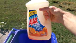 How to Wash Your Stinky Trash Cans!