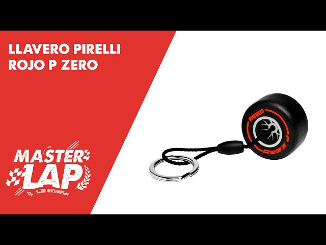 Vídeo relacionado con AUTOZOCO Llavero neumático Formula 1 metálico, F1, automovilismo, neumático de goma, rueda de carreras, Llavero goma de Fórmula 1, Rojo
