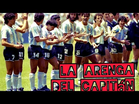 MARADONA: SUEÑO BENDITO | La arenga de Maradona previo al primer partido del Mundial 86.