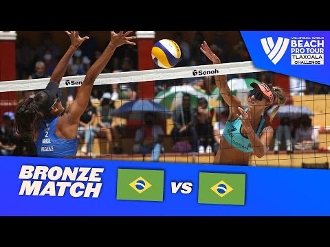 Taiana Lima/Hegeile vs. Elize Maia/Thamela - BRONZE Highlights of Tlaxcala 2022 #BeachProTour