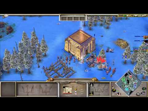 DoD_Fox + DoD_Shelty vs TSM_Player + Gold_Lion - Age of Mythology: The Titans