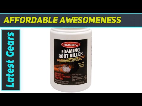 Roebic FRK-1LB Foaming Root Killer: The Best Solution for Clogged Pipes