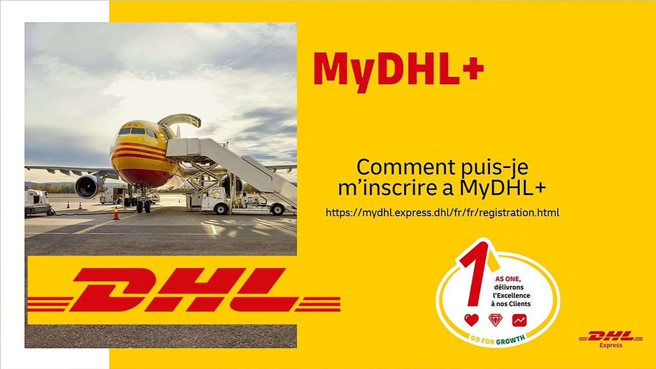 Comment puis-je m'inscrire a MyDHL+?