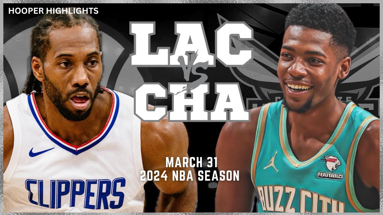 01.04.2024 | Charlotte Hornets 118-130 Los Angeles Clippers