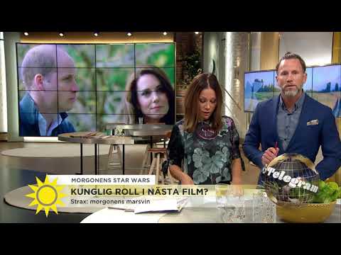 Storbritanniens prinsar spelar roller i nya Star Wars-filmen  - Nyhetsmorgon (TV4)