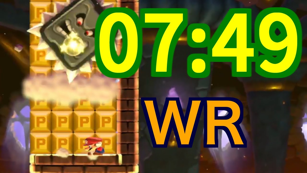 どこまでマリオチャレンジ とてもむずかしいのRTAの世界記録がKeiichiさんによって更新された。