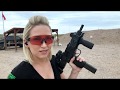 Firing A Real Full Auto Mini Uzi Submachine Gun