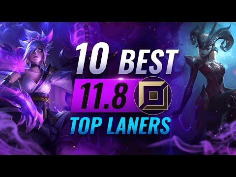 10 TOP LANERS to SOLO CARRY WITH in Patch 11.8 - League of Legends