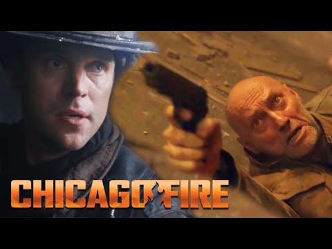 Firefighter Held at Gunpoint During Fire Rescue | Chicago Fire