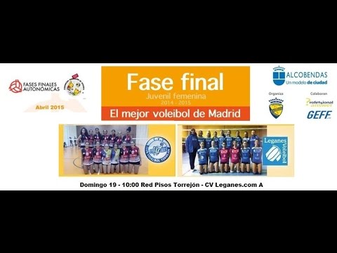 Domingo 19 - 10h - Red de Pisos Torrejón vs CV Leganes.com "A"